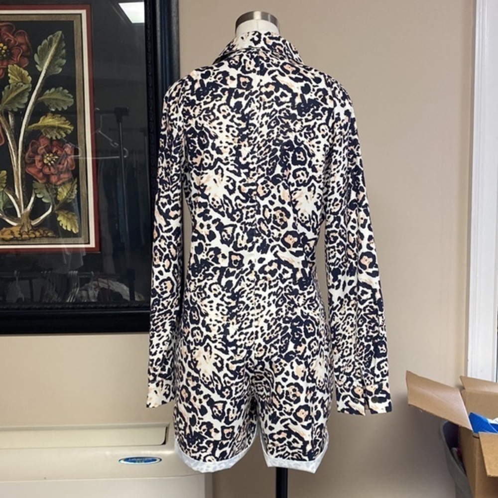 Leopard Print Jumpsuit - Picture 7 of 9